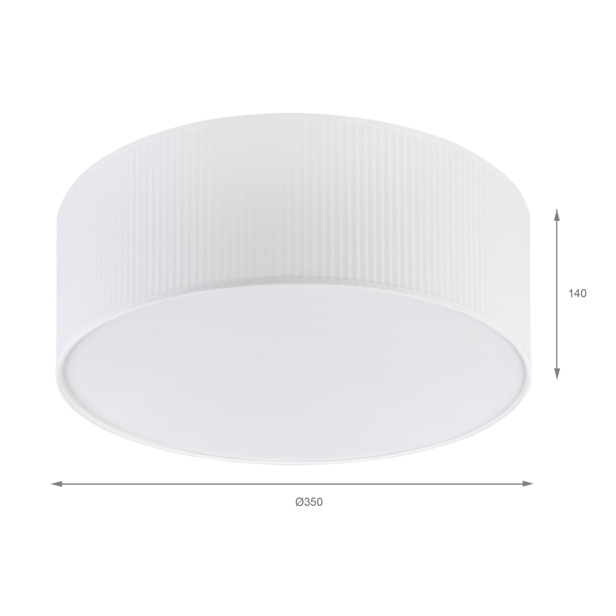 Brilagi - Lampa sufitowa SIRIJA MODERN 2xE27/60W/230V śr. 35 cm biała