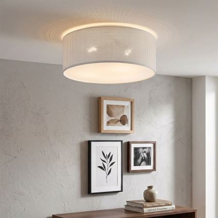Brilagi - Lampa sufitowa SIRIJA MODERN 2xE27/60W/230V śr. 35 cm biała