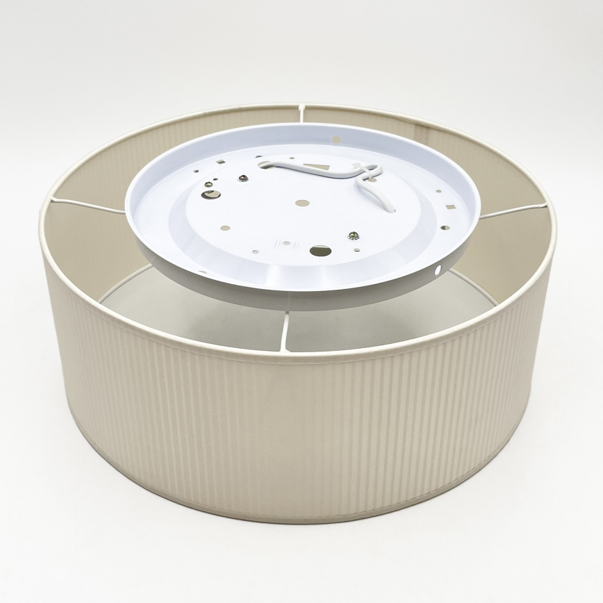 Brilagi - Lampa sufitowa SIRIJA MODERN 2xE27/60W/230V śr. 35 cm kremowa