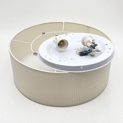 Brilagi - Lampa sufitowa SIRIJA MODERN 2xE27/60W/230V śr. 35 cm kremowa