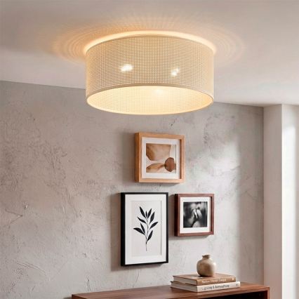 BRILAGI - Lampa sufitowa SIRIJA MODERN 2xE27/60W/230V śr. 35 cm kremowa