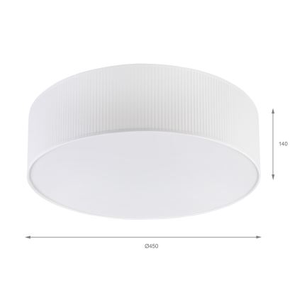 Brilagi - Lampa sufitowa SIRIJA MODERN, 4x E27 (max. 60 W), 230 V, średnica 45 cm, biała
