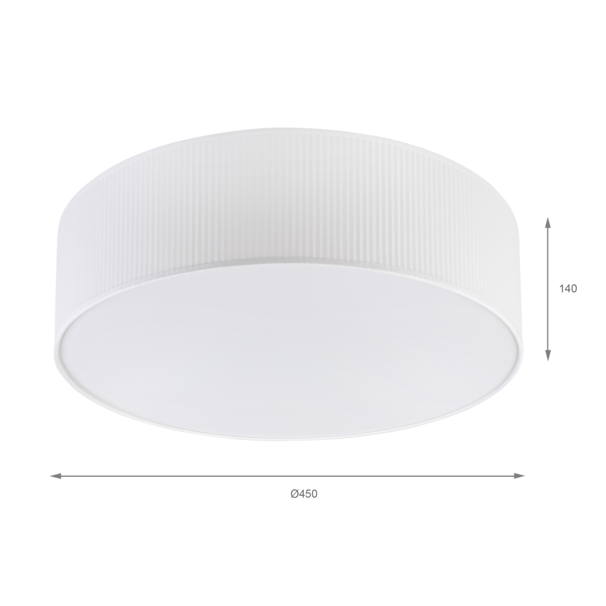 Brilagi - Lampa sufitowa SIRIJA MODERN, 4x E27 (max. 60 W), 230 V, średnica 45 cm, biała