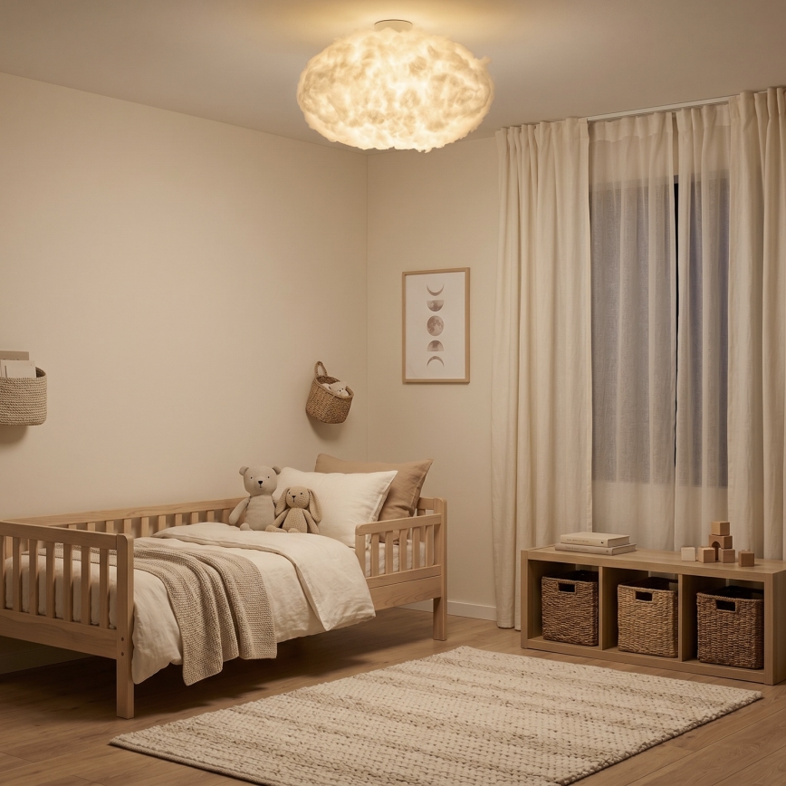 Brilagi - Lampa sufitowa SOLEAIR 2xE27/40W/230V Ø 60 cm biała