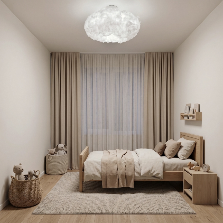 Brilagi - Lampa sufitowa SOLEAIR 2xE27/40W/230V Ø 60 cm biała