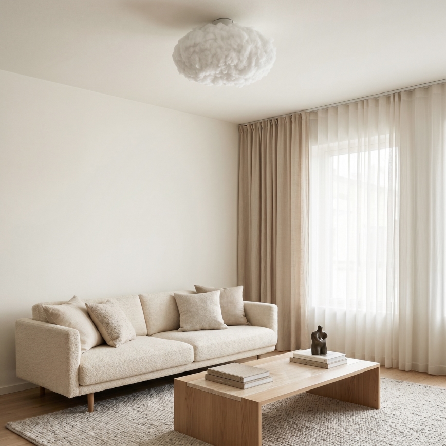 Brilagi - Lampa sufitowa SOLEAIR 2xE27/40W/230V Ø 60 cm biała