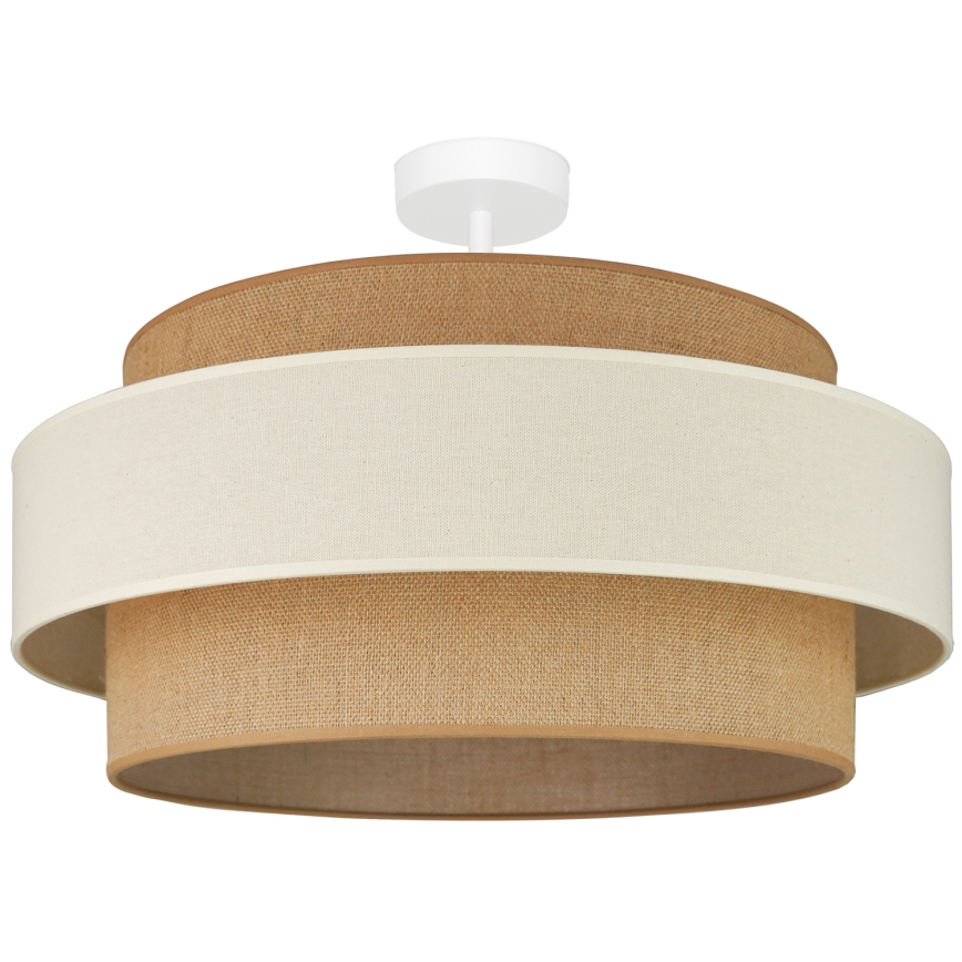 Brilagi - Plafon SPACE LIGHT 1xE27/15W/230V śr. 50 cm beżowy/kremowy