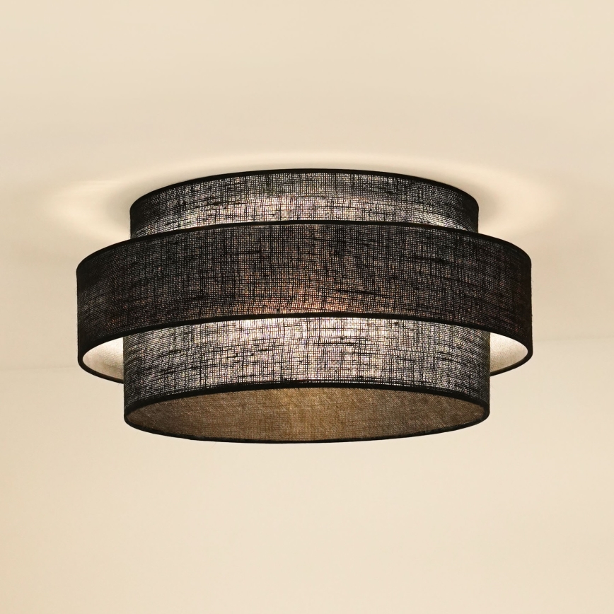 Brilagi - Lampa sufitowa SPACE YUTE LED/12W/230V śr. 50 cm 3000K/4000K/6400K czarna