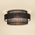 Brilagi - Lampa sufitowa SPACE YUTE LED/12W/230V śr. 50 cm 3000K/4000K/6400K czarna