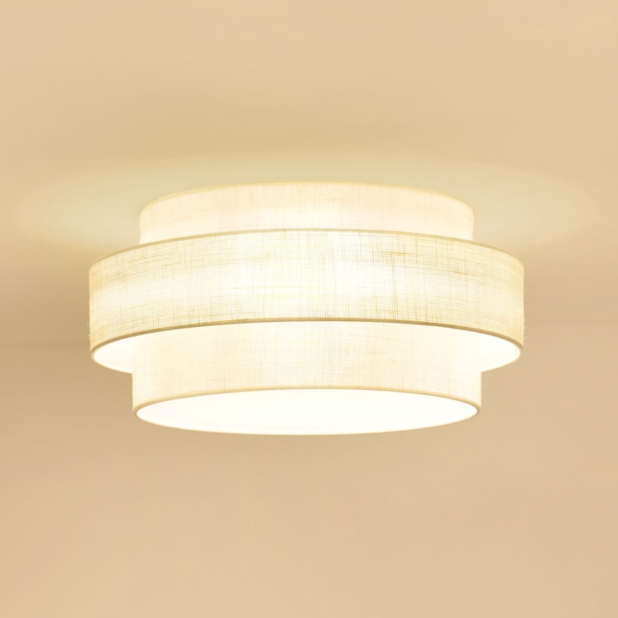 Brilagi - Lampa sufitowa SPACE YUTE LED/12W/230V śr. 50 cm 3000K/4000K/6400K kremowa