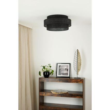 Brilagi - Lampa sufitowa SPACE YUTE LED/12W/230V śr. 50 cm 3000K/4000K/6400K czarna