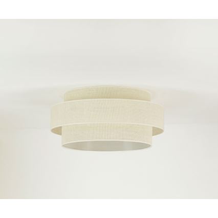 Brilagi - Lampa sufitowa SPACE YUTE LED/12W/230V śr. 50 cm 3000K/4000K/6400K kremowa
