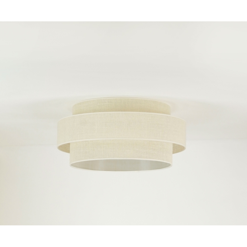 Brilagi - Lampa sufitowa SPACE YUTE LED/12W/230V śr. 50 cm 3000K/4000K/6400K kremowa