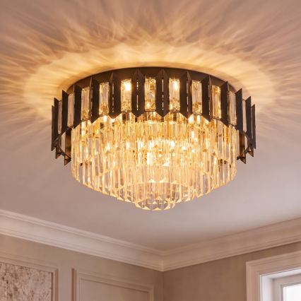 BRILAGI - Lampa sufitowa SPECTRA 5xE14/40W/230V śr. 48 cm czarna