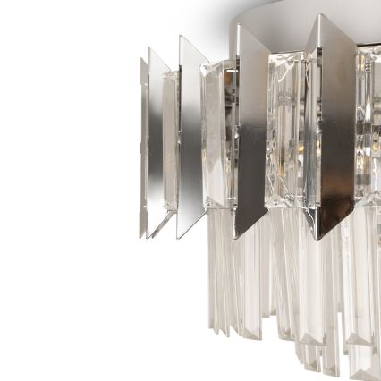 BRILAGI - Lampa sufitowa SPECTRA 5xE14/40W/230V, średnica 48 cm, chrom błyszczący