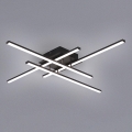 Brilagi - Lampa sufitowa STRIPES LED/37W/230V 68x68 cm czarna