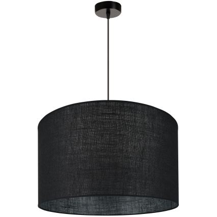 Brilagi - Lampa wisząca na linkach TUBES ROLLER 1xE27/15W/230V śr. 50 cm czarna