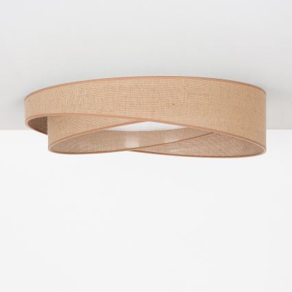 BRILAGI - Lampa sufitowa VELVET TWIST LED/24W/230V 4000K śr. 55 cm beżowa