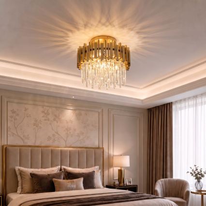 BRILAGI - Lampa sufitowa VERVE 4xE14/40W/230V śr. 40 cm złota