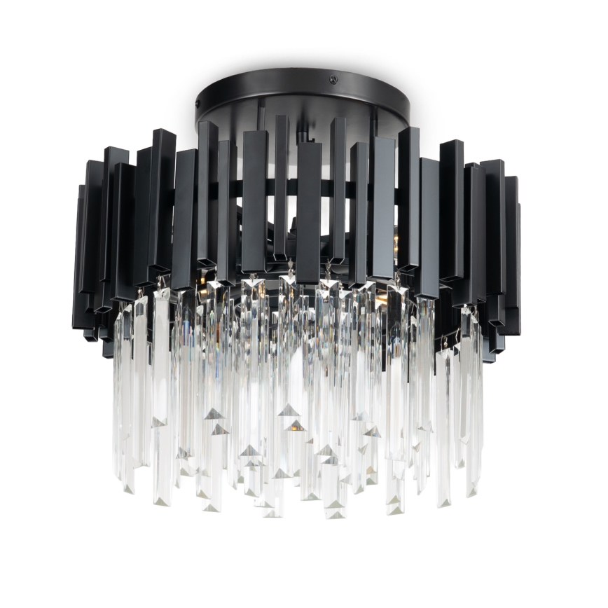 BRILAGI - Lampa sufitowa VERVE 4xE14/40W/230V Ø 40 cm czarna