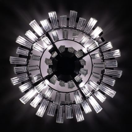 BRILAGI - Lampa sufitowa VERVE 4xE14/40W/230V Ø 40 cm czarna