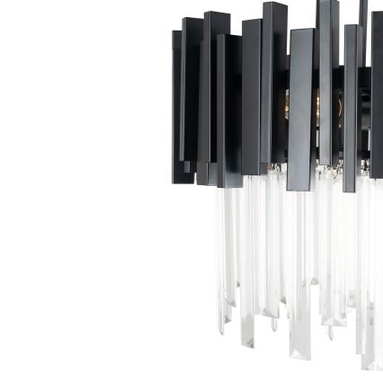 BRILAGI - Lampa sufitowa VERVE 4xE14/40W/230V Ø 40 cm czarna