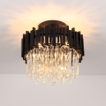 Brilagi - Lampa sufitowa VERVE 6xE14/40W/230V, ø 60 cm, czarna