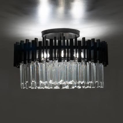 BRILAGI - Lampa sufitowa VERVE 6xE14/40W/230V, ø 60 cm, czarna