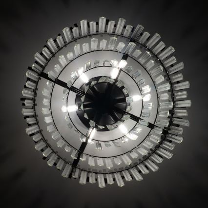 BRILAGI - Lampa sufitowa VERVE 6xE14/40W/230V, ø 60 cm, czarna
