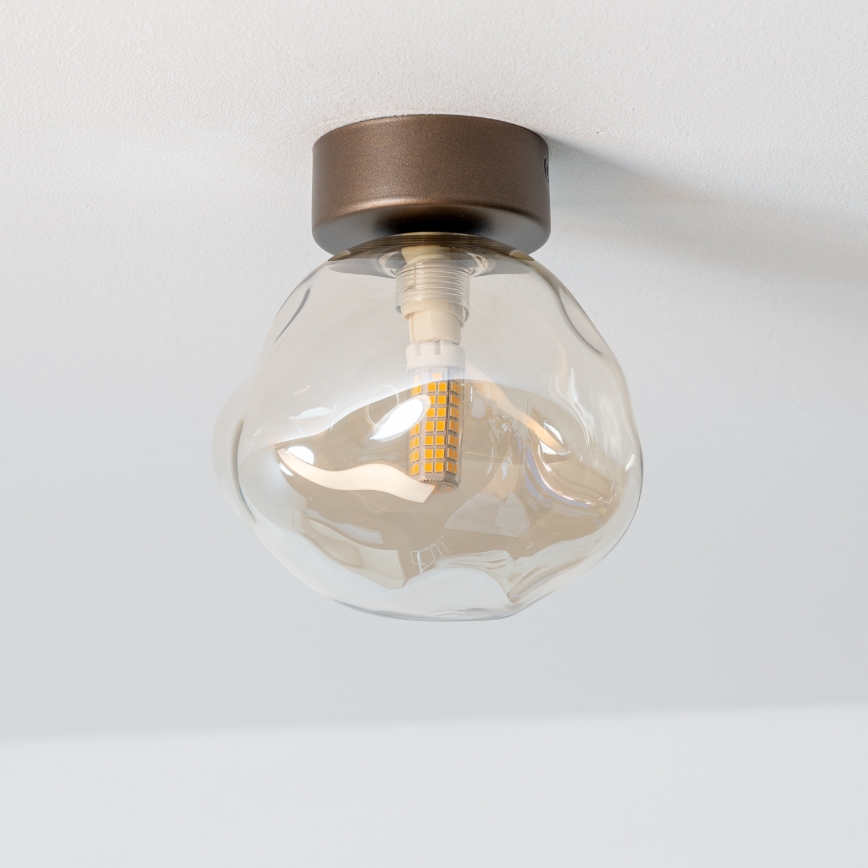 BRILAGI - Lampa sufitowa VULCANO 1xG9/8W/230V brązowa/dymny beż