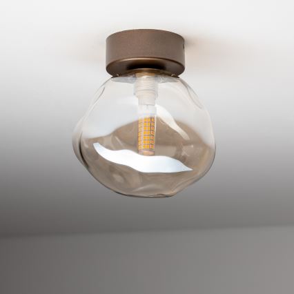 BRILAGI - Lampa sufitowa VULCANO 1xG9/8W/230V brązowa/dymny beż