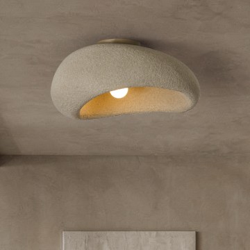 BRILAGI - Lampa sufitowa WABI SABI 1xE27/60W/230V śr. 40 cm beżowa