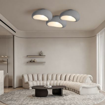 BRILAGI - Lampa sufitowa WABI SABI 1xE27/60W/230V śr. 40 cm szara
