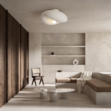 BRILAGI - Lampa sufitowa WABI SABI 1xE27/60W/230V średnica 40 cm biała