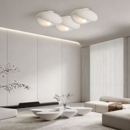 BRILAGI - Lampa sufitowa WABI SABI 1xE27/60W/230V średnica 40 cm biała