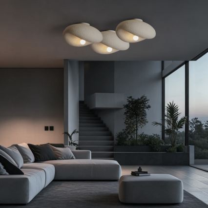 BRILAGI - Lampa sufitowa WABI SABI 1xE27/60W/230V średnica 40 cm biała
