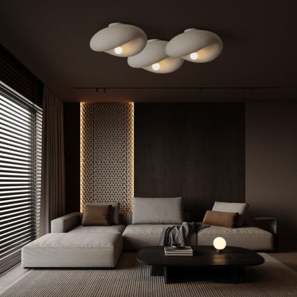 BRILAGI - Lampa sufitowa WABI SABI 1xE27/60W/230V średnica 40 cm biała