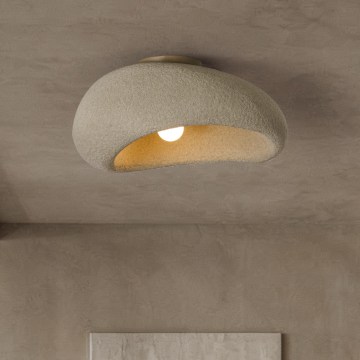 BRILAGI - Lampa sufitowa WABI SABI 1xE27/60W/230V Ø 50 cm beżowa