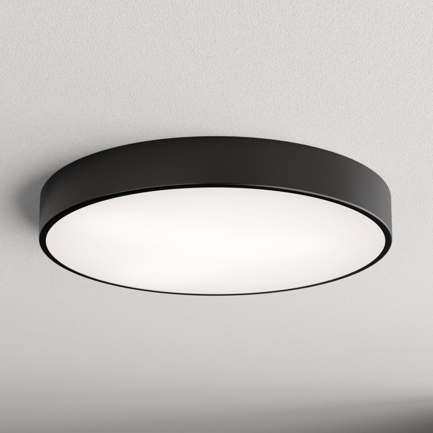 Brilagi - Lampa sufitowa z czujnikiem CLARE 5xE27/24W/230V średnica 60 cm czarna