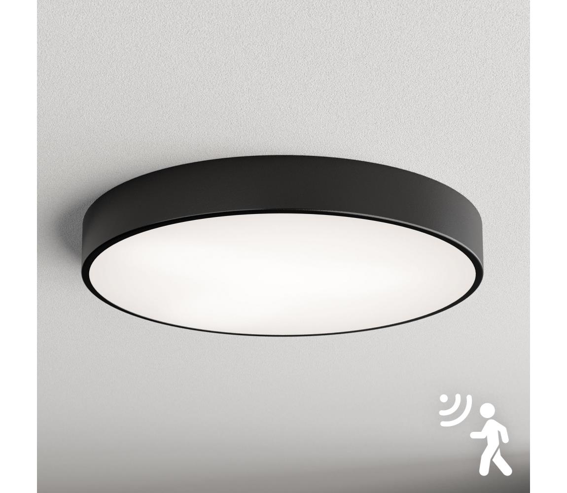 Brilagi - Lampa sufitowa z czujnikiem CLARE 5xE27/40W/230V średnica 60 cm czarna