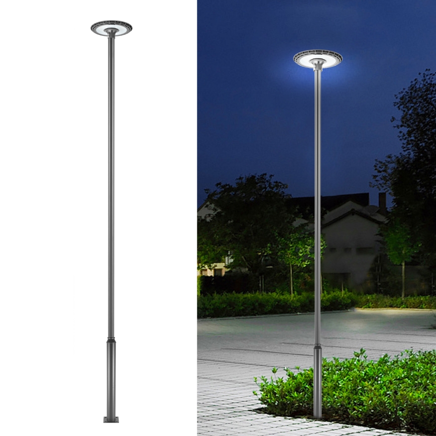 Brilagi - Lampa uliczna LED ze słupem o wysokości 5 m URBANSPARK LED/120W/230V antracyt IP65