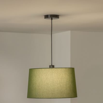 Brilagi - Lampa wisząca LED CERIA na przewodzie 1xE27/40W/230V Ø45 cm zielona