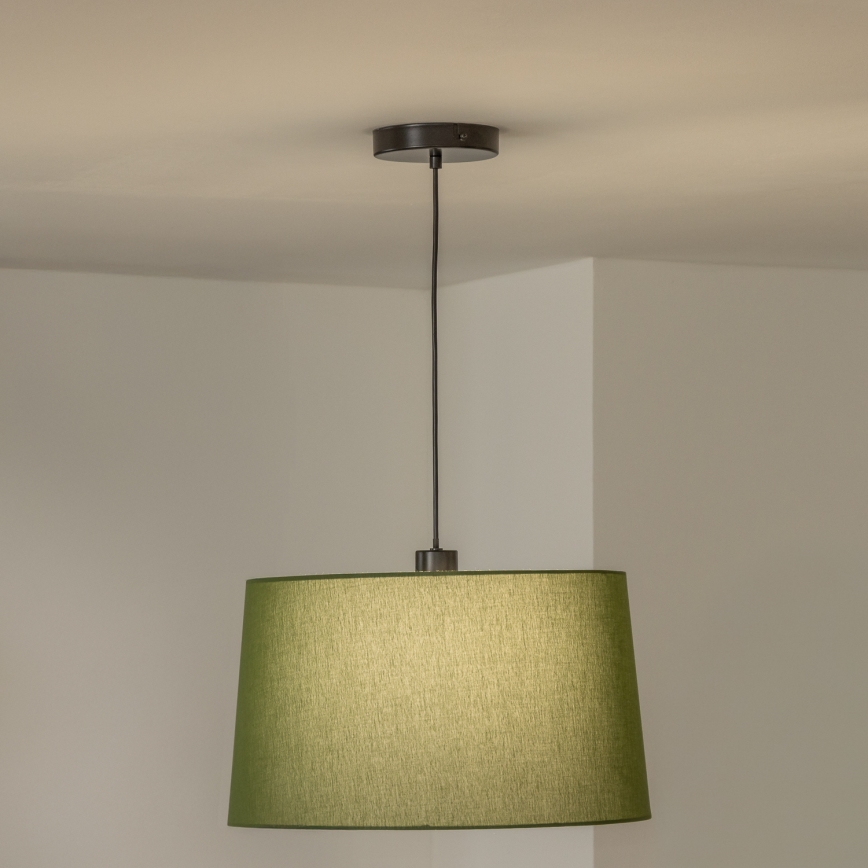 Brilagi - Lampa wisząca LED CERIA na przewodzie 1xE27/40W/230V Ø45 cm zielona