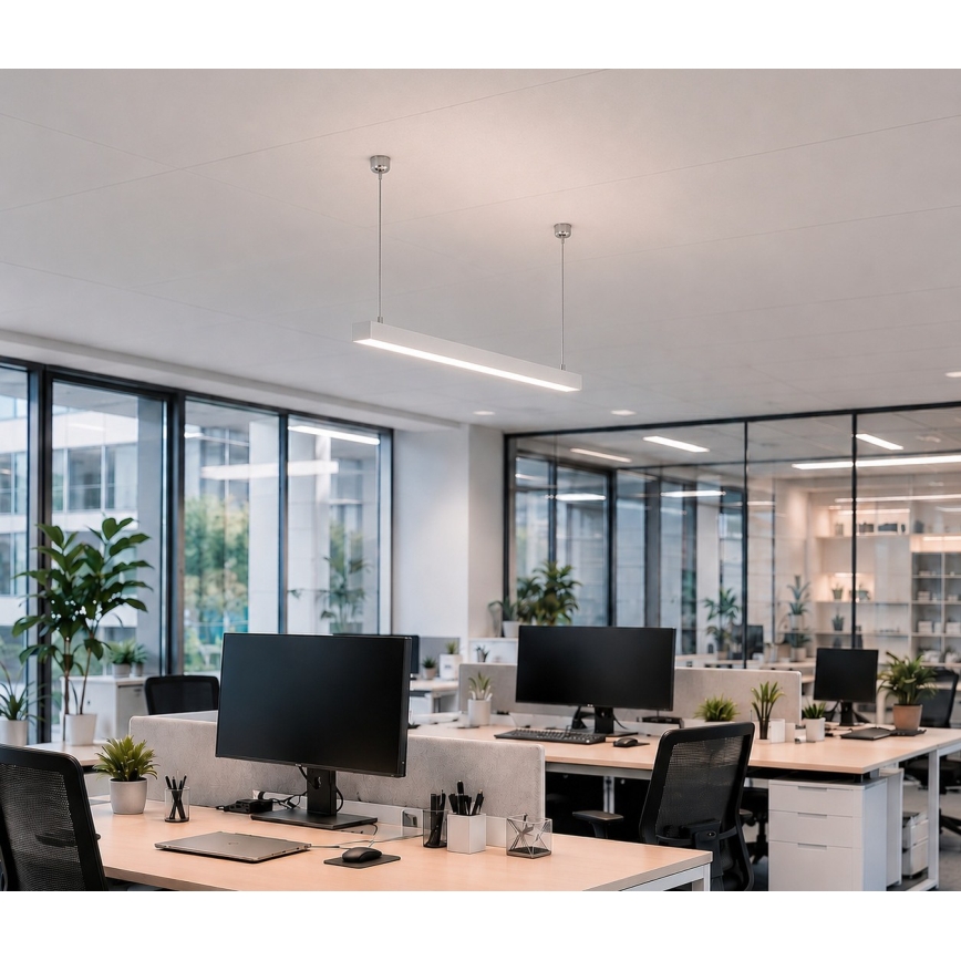 Brilagi - Lampa wisząca LED FULLDAY LED/10/15/20W/230V 2700/4000/6000K 60 cm biała