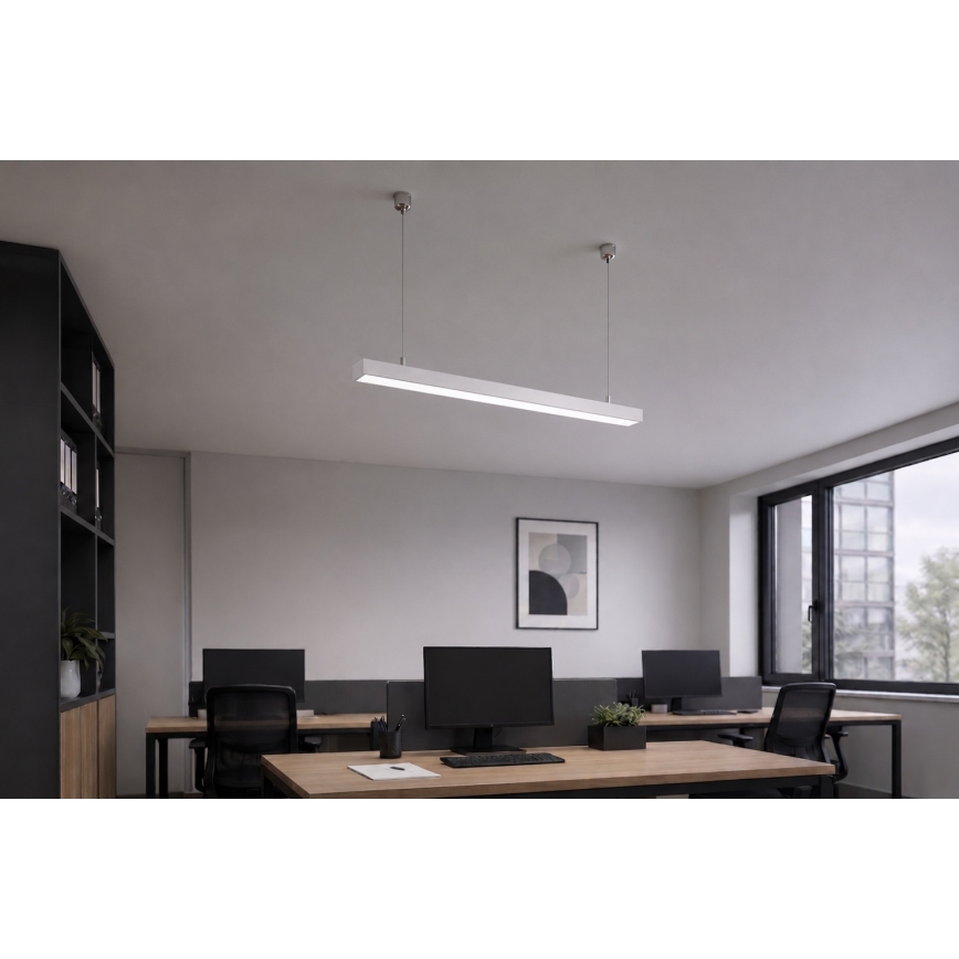 Brilagi - Lampa wisząca LED FULLDAY LED/10/15/20W/230V 2700/4000/6000K 60 cm biała