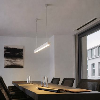 Brilagi - Lampa wisząca LED FULLDAY LED/10/15/20W/230V 2700/4000/6000K 60 cm biała