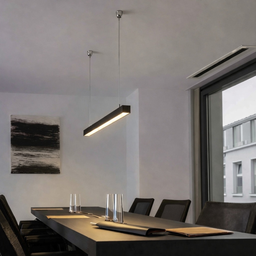 BRILAGI - Lampa wisząca LED FULLDAY LED/10/15/20W/230V 2700/4000/6000K 60 cm czarna