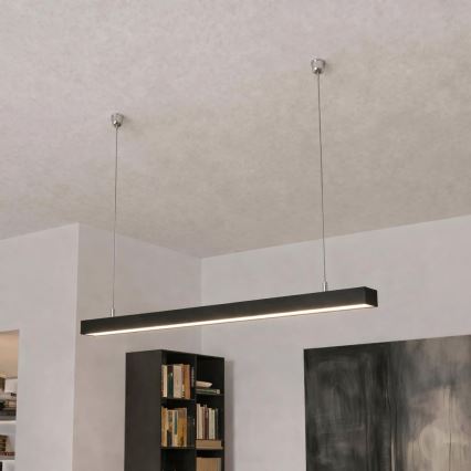 Brilagi - Lampa wisząca FULLDAY LED/20/30/40W/230V 2700/4000/6000K 120 cm czarna