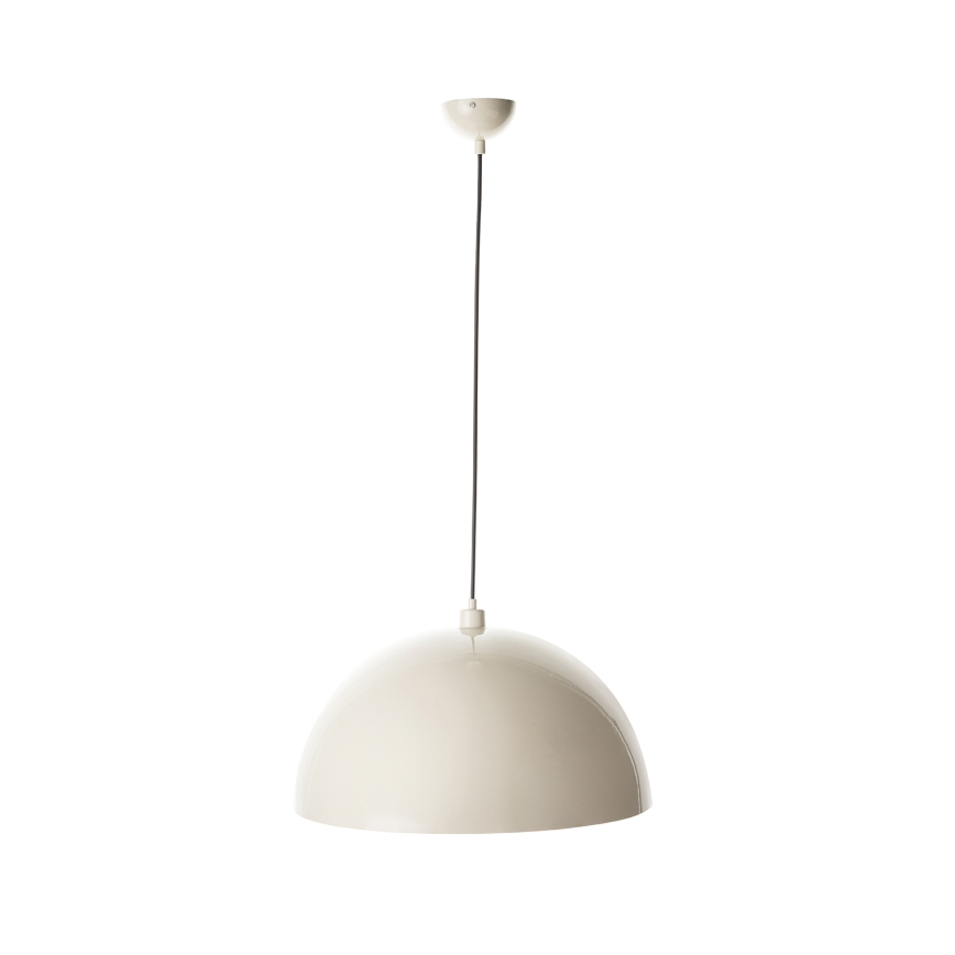 Brilagi - Lampa wisząca LED METALO na lince 1xE27/40W/230V średnica 40 cm beżowa/miedziana