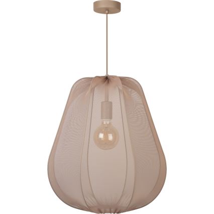 Brilagi - Lampa wisząca LED na lince ARVEN 1xE27/8W/230V Ø 37 cm beżowa